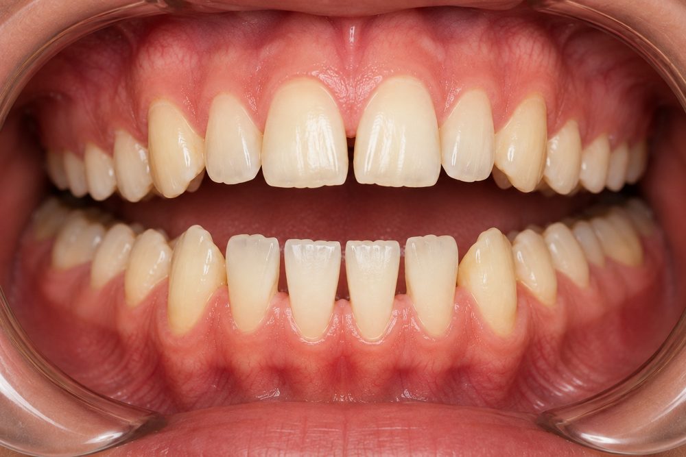 Illustration of open bite